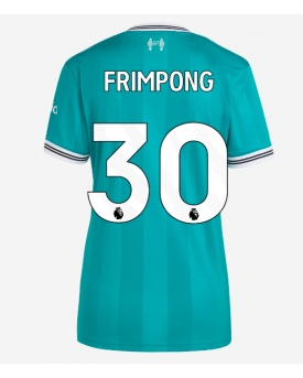 Liverpool Jeremie Frimpong #30 Maglia Gara Terza Repliche 2025-26 Donna Maniche Corte